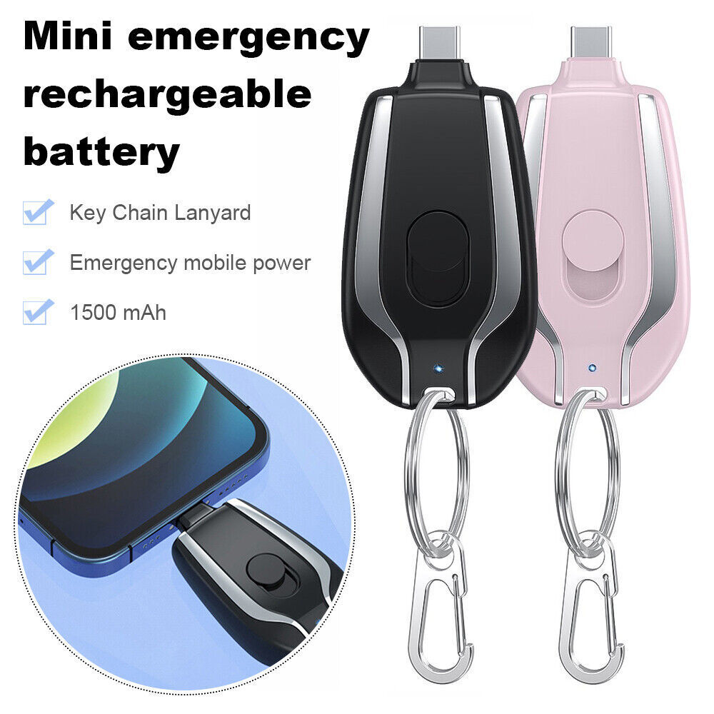 Schlüssel-Powerbank™ - Nie wieder ein leeres Telefon dank dieses Schlüsselanhängers
