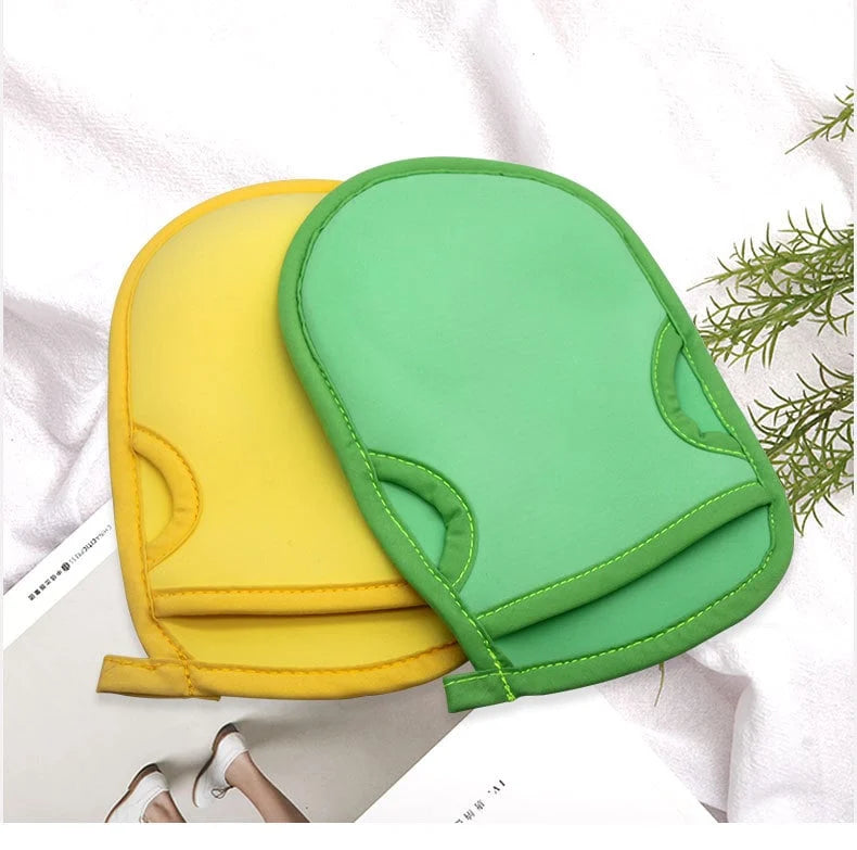 Weiche Duschhandschuhe™ Revitalisieren Sie Ihre Haut mit waschbaren und hygienischen Handschuhen!