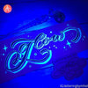 Neonglühen™ Tintenset + Glasstift