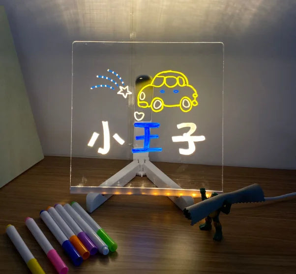 GlowBoard™ Beleuchten Sie Ihre Ideen mit kreativem LED-Spaß!