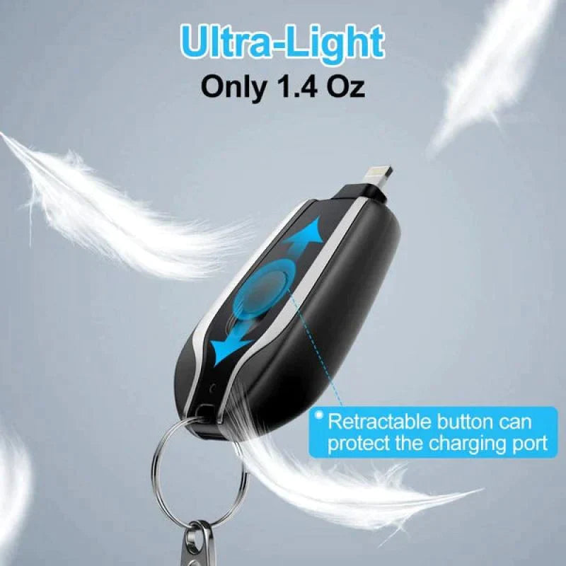 Schlüssel-Powerbank™ - Nie wieder ein leeres Telefon dank dieses Schlüsselanhängers