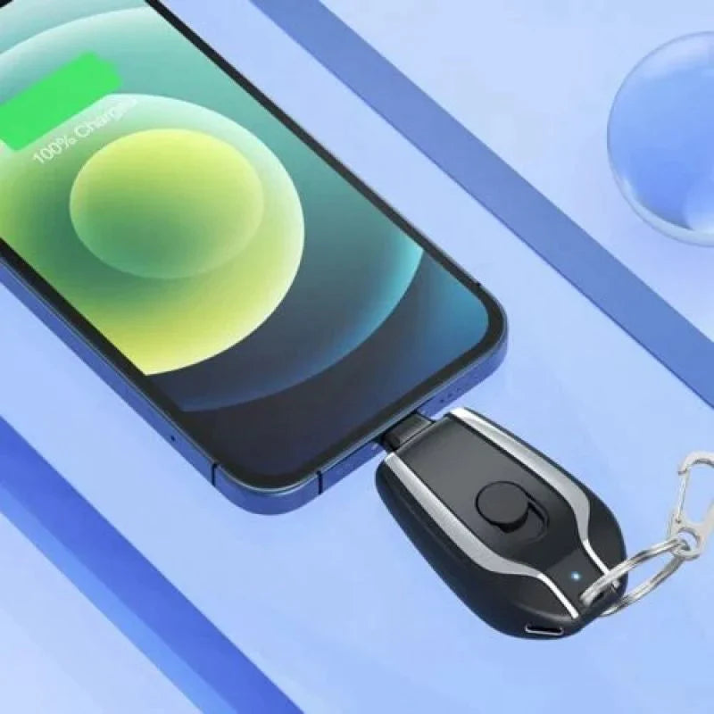 Schlüssel-Powerbank™ - Nie wieder ein leeres Telefon dank dieses Schlüsselanhängers