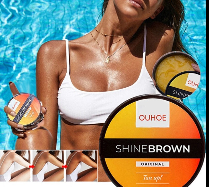 Shine Brown™ Erzielen Sie eine natürliche, lang anhaltende Bräune